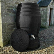 500L Black Oak Barrel Water Butt